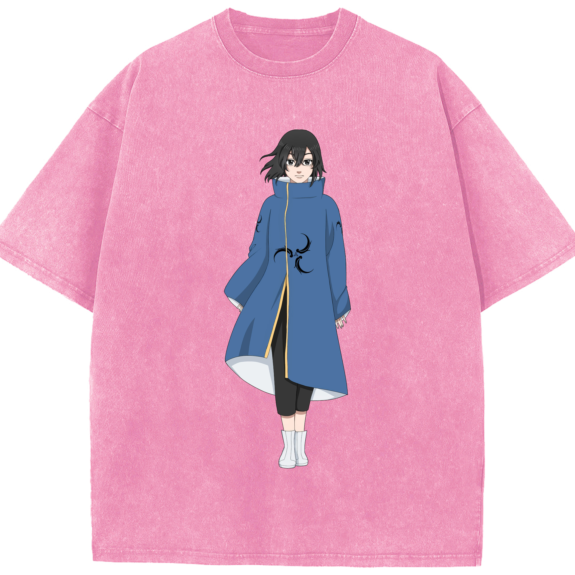 （画像用） 東京リベンジャーズ Tokyo Revengers 綿100% ヴィンテージ風 半袖Tシャツ（フロントプリント）